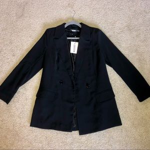 NWT Simple Black Blazer